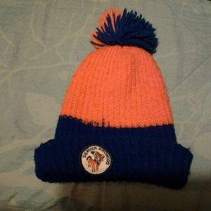 Vintage Denver Broncos Winter Hat Toque